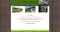 Desktop Screenshot of fewo-adlgass.de